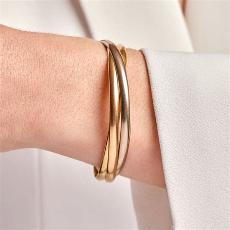 cartier baby trinity bracelet|cartier bracelet trinity size guide.